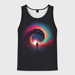Мужская майка без рукавов На пути к новым мирам