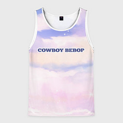 Мужская майка без рукавов Cowboy Bebop sky clouds