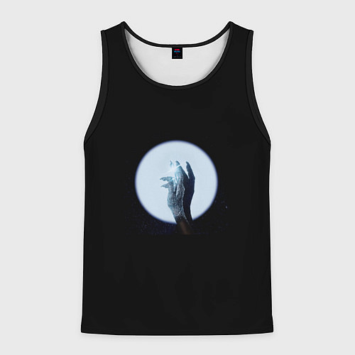 Мужская майка без рукавов The Limba - Celine / 3D-Черный – фото 1