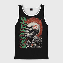 Мужская майка без рукавов Punks not dead