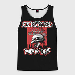 Мужская майка без рукавов Exploited - punks not dead