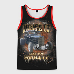 Мужская майка без рукавов Хот род на базе модели Ford 30-х годов