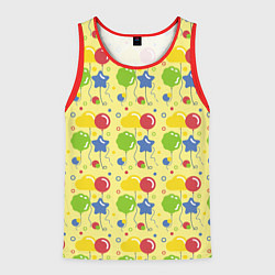 Мужская майка без рукавов Яркий праздник