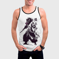 Майка-безрукавка мужская Inosuke in dark colors, цвет: 3D-черный — фото 2