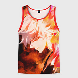 Майка-безрукавка мужская Адский Рай Габимару, цвет: 3D-красный