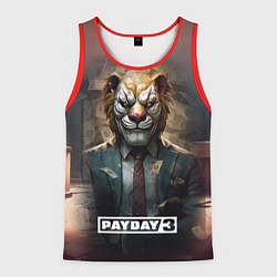 Мужская майка без рукавов Payday 3 lion