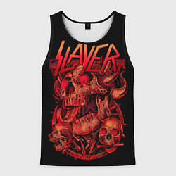 Мужская майка без рукавов Slayer skulls