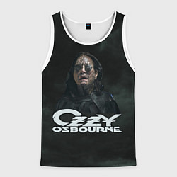 Майка-безрукавка мужская Ozzy Osbourne dark rain, цвет: 3D-белый