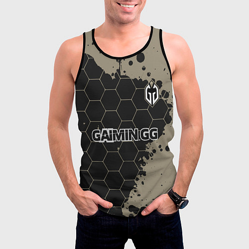 Мужская майка без рукавов Gaimin Gladiators форма / 3D-Черный – фото 3