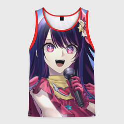 Майка-безрукавка мужская Звёздное Дитя Ai, цвет: 3D-красный