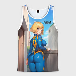 Мужская майка без рукавов Fallout game girl