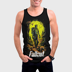 Майка-безрукавка мужская Fallout poster, цвет: 3D-черный — фото 2