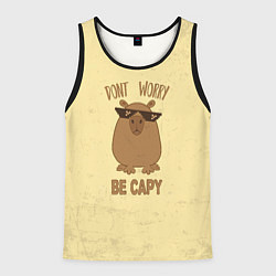 Мужская майка без рукавов Dont worry
