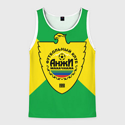 Майка-безрукавка мужская ФК Анжи, цвет: 3D-белый