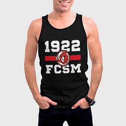 Майка-безрукавка мужская 1922 FCSM, цвет: 3D-черный — фото 2