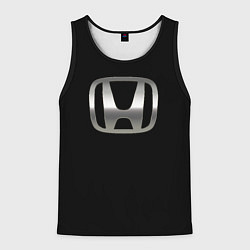 Майка-безрукавка мужская Honda sport auto, цвет: 3D-черный