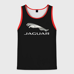 Майка-безрукавка мужская Jaguar sport brend, цвет: 3D-красный