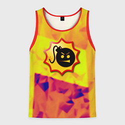 Майка-безрукавка мужская Serious Sam Croteam, цвет: 3D-красный