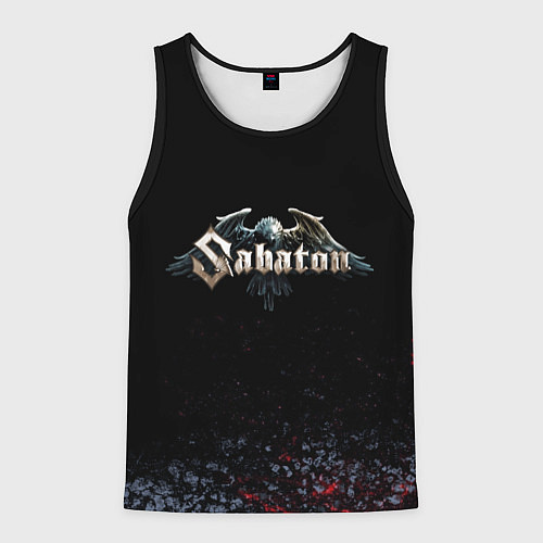 Мужская майка без рукавов Sabaton Bird / 3D-Черный – фото 1