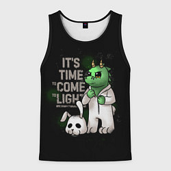 Мужская майка без рукавов Время пришло - 2024