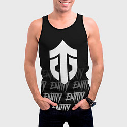 Майка-безрукавка мужская Entity, цвет: 3D-черный — фото 2