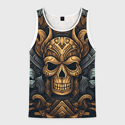 Мужская майка без рукавов Арт павшие викинги