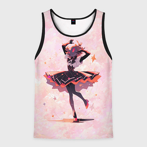 Мужская майка без рукавов Балерина в Хэллоуин / 3D-Черный – фото 1