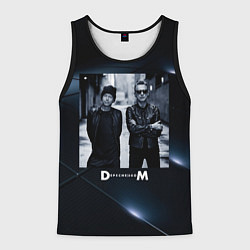 Майка-безрукавка мужская Depeche Mode - Мартин и Дэйв, цвет: 3D-черный
