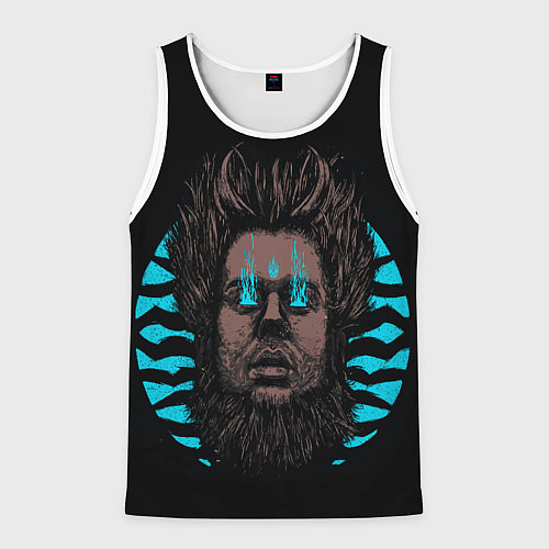 Мужская майка без рукавов Wayne Static - X / 3D-Белый – фото 1