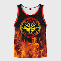 Мужская майка без рукавов Слава роду