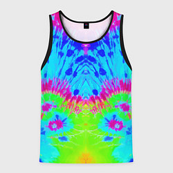 Мужская майка без рукавов Tie-Dye abstraction