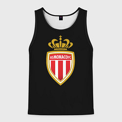 Майка-безрукавка мужская Monaco fc, цвет: 3D-черный