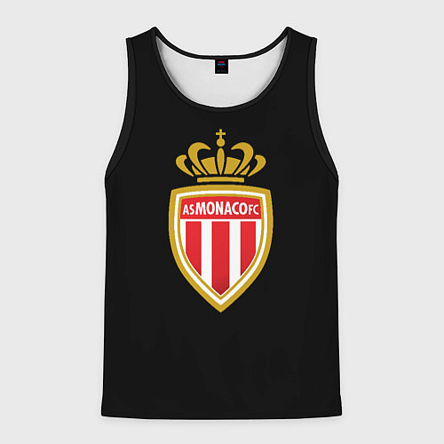 Мужская майка без рукавов Monaco fc / 3D-Черный – фото 1