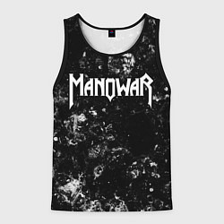 Мужская майка без рукавов Manowar black ice