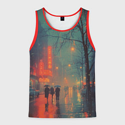 Мужская майка без рукавов Пасмурный вечер