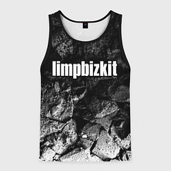Мужская майка без рукавов Limp Bizkit black graphite