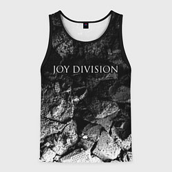 Майка-безрукавка мужская Joy Division black graphite, цвет: 3D-черный