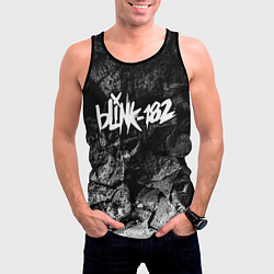 Майка-безрукавка мужская Blink 182 black graphite, цвет: 3D-черный — фото 2