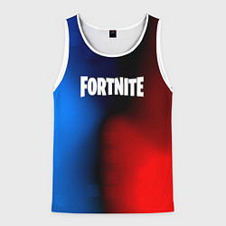 Майка-безрукавка мужская Fortnite game gradient, цвет: 3D-белый