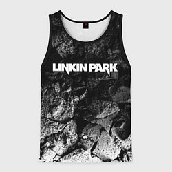 Майка-безрукавка мужская Linkin Park black graphite, цвет: 3D-черный
