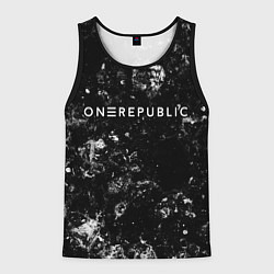 Майка-безрукавка мужская OneRepublic black ice, цвет: 3D-черный