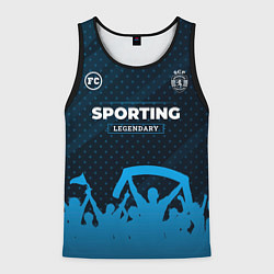 Мужская майка без рукавов Sporting legendary форма фанатов