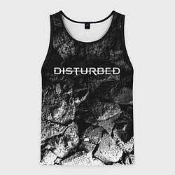 Мужская майка без рукавов Disturbed black graphite