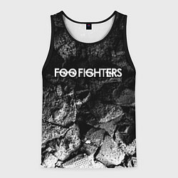 Майка-безрукавка мужская Foo Fighters black graphite, цвет: 3D-черный
