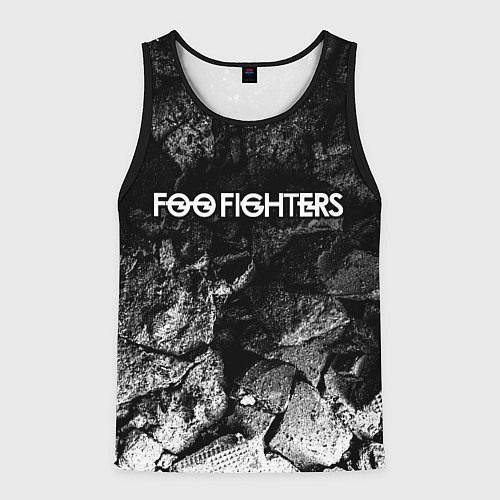 Мужская майка без рукавов Foo Fighters black graphite / 3D-Черный – фото 1