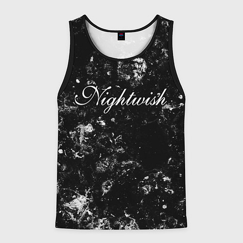 Мужская майка без рукавов Nightwish black ice / 3D-Черный – фото 1