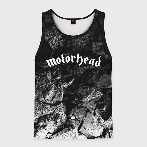 Мужская майка без рукавов Motorhead black graphite / 3D-Черный – фото 1