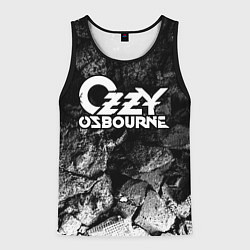 Майка-безрукавка мужская Ozzy Osbourne black graphite, цвет: 3D-черный