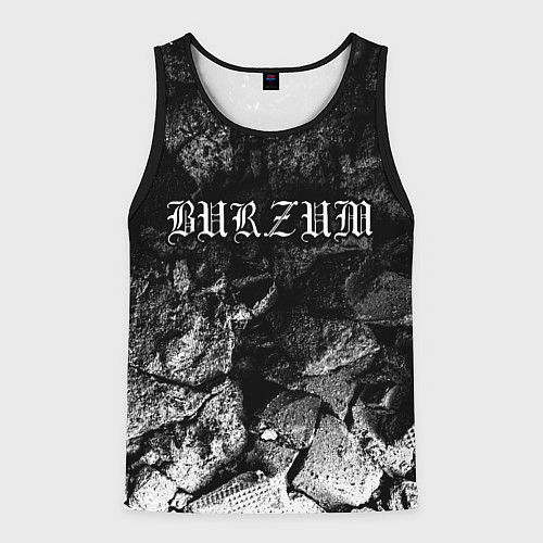 Мужская майка без рукавов Burzum black graphite / 3D-Черный – фото 1