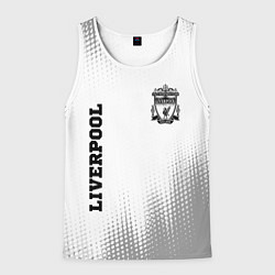 Майка-безрукавка мужская Liverpool sport на светлом фоне вертикально, цвет: 3D-белый